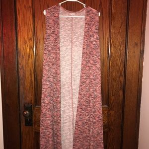 EUC Women’s Large Lularoe Joy Vest Cardigan